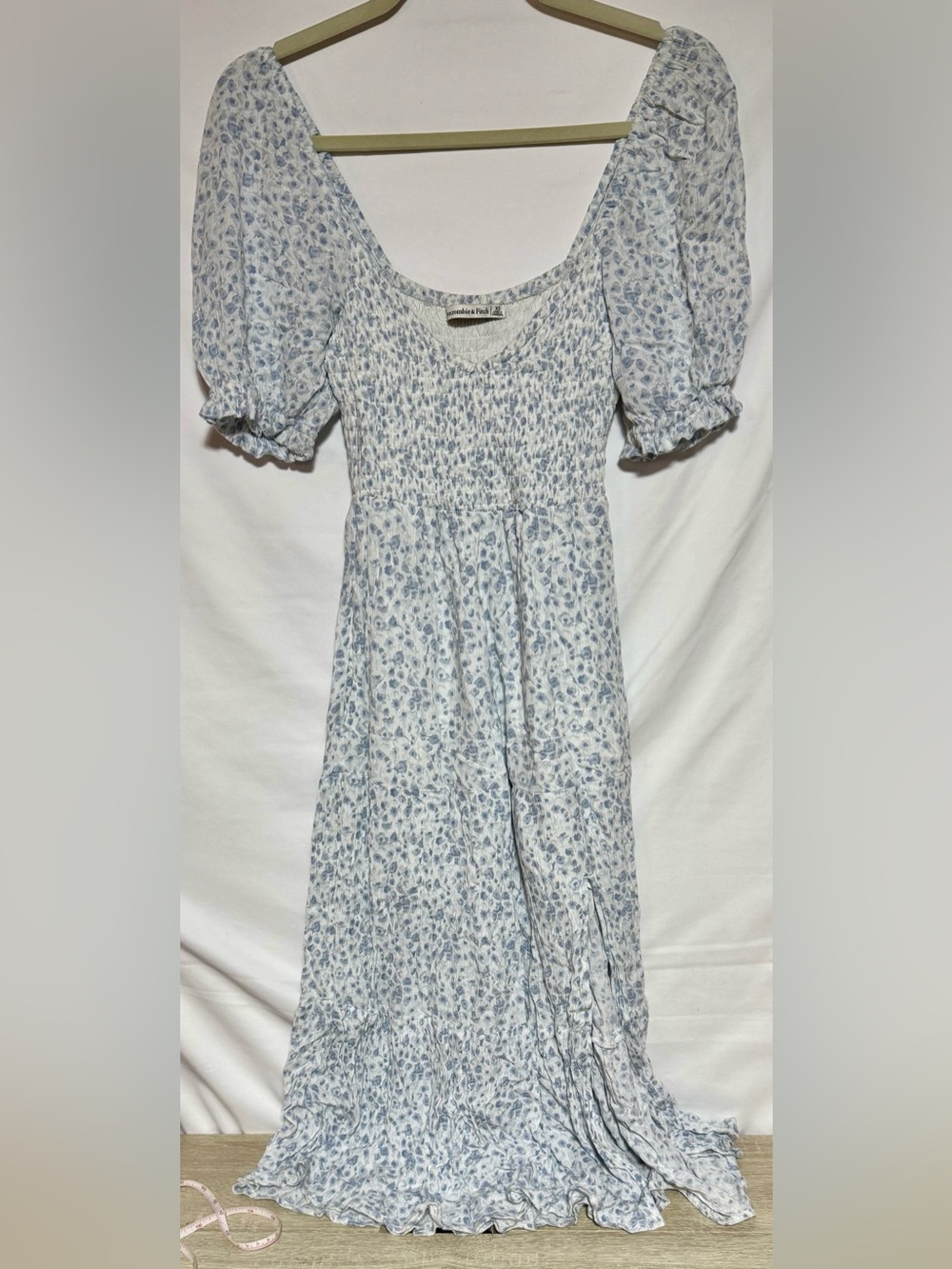 Abercrombie & Fitch Smocked Midi Floral Dress Size XS